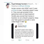 Payal Rohatgi Instagram - U delete, we will post again. 🤔. Stating facts is not hate speech 💖💖😉