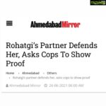 Payal Rohatgi Instagram – We have deleted Ms Rohatgi’s video on Ahmedabad Police @republicworld @republic.bharat_news as we were told to do that by our lawyers. Also DELETED uploads whether it be videos or WhatsApp chats can be retrieved in today’s times so let’s wait for law to figure out justice for Ms Rohatgi. 

Thanks @ahmedabadmirrorofficial for your interview with @sangramsingh_wrestler ❤️ You should also take interview of lawyer #ParimalRawal. Pls contact Sangram ji for his interview – Team Payal Rohatgi 

#payalrohatgi