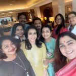 Poornima Bhagyaraj Instagram - Stress buster lunch with my dear friends. Thank you all @suhasinihasan @radikaasarathkumar @khushsundar @radhanair_r @sethuppathy @rahman_actor