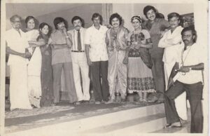 Poornima Bhagyaraj Instagram - Nostalgia. My last day of shoot for my film ‘Unga veetu Pillai’before my wedding , 3 days prior