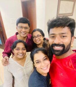 Poornima Bhagyaraj Instagram - Happy birthday to my better half. ❤️❤️🥰😍😍