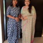 Poornima Bhagyaraj Instagram - With hema murali at the homepreuner selection round