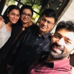 Poornima Bhagyaraj Instagram - Birthday dinner for shanthnu