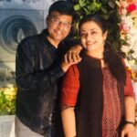 Poornima Bhagyaraj Instagram - Birthday dinner for shanthnu