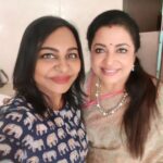 Poornima Bhagyaraj Instagram - With hema murali at the homepreuner selection round