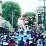 Prakash Raj Instagram - #WhistleGeVoteHaaki #prakashraj campaigning in sarvagnanagar today , #bangalorecentral #independentcandidate #loksabhaelections2019 Govindpur Bangalore
