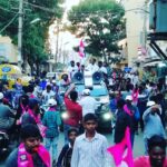 Prakash Raj Instagram - #WhistleGeVoteHaaki #prakashraj campaigning in sarvagnanagar today , #bangalorecentral #independentcandidate #loksabhaelections2019 Govindpur Bangalore