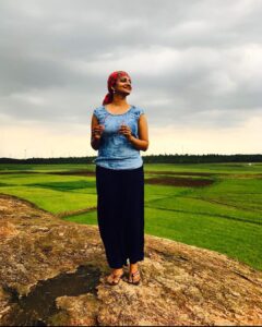 Priyanka Nair Instagram - പ്രകൃതി🍃♥️
-
-
-
-#naturelove#kerala#priyankanair#mansoon#paddyfield#actor#actors#actorlife#thought#keralaturisam#tamilnadu#instaday#instapic#instalove#nature#naturephotography#paddyfield#instagram