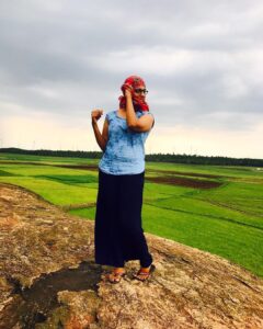 Priyanka Nair Instagram - പ്രകൃതി🍃♥️
-
-
-
-#naturelove#kerala#priyankanair#mansoon#paddyfield#actor#actors#actorlife#thought#keralaturisam#tamilnadu#instaday#instapic#instalove#nature#naturephotography#paddyfield#instagram