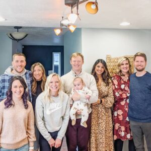 Richa Gangopadhyay Instagram - Wishing our friends and family who celebrate it, a very happy Thanksgiving! 🍁

Thanksgiving this year (Luca's first!) was in the form of Friendsgiving, spent with some of our lovely friends- who are like family- over some seriously yummy dishes! 🦃🥗🍠🥧 Missed our families back home, on the other side of the country! 

Grateful for so much this year. Most of all to have a roof over our heads, food to eat, a healthy family and  friends we can always count on 🙏🏼👨‍👩‍👦.

Giving thanks for the land we're on, to the people who came before us on this land- recognizing the trauma that came with the possession of this land- the Indigenous communities that continue to live here, and for the food cultivated by Native people. We take this opportunity to acknowledge the land that we now call Portland, Oregon were the traditional lands of the Cowlitz, Multnomah, Kathlamet, Clackamas, Tumwater, Atfalati, Kalapuya, Wasco, Molalla, and Watlala bands of the Chinook, and many other nations of the Nch’i Wána (“The Big River”), also known as the Columbia. 

#happythanksgiving #gratitude #grateful #thankful #family #friendsgiving #landacknowledgement #thanksgiving2021 #decolonize