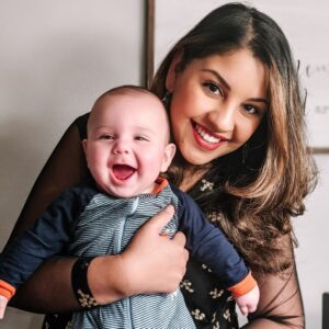 Richa Gangopadhyay Instagram - Happy Diwali! Love and light to you and your family from ours 🪔💕. Enjoyed some intimate family time with Joe, Luca and my mom (visiting from Michigan) and yummy homemade halwa and milk barfi 😍. 

Hope you all had a wonderful and safe Diwali! 

#diwali #happydiwali #indiansweets #family #multiculturalfamily