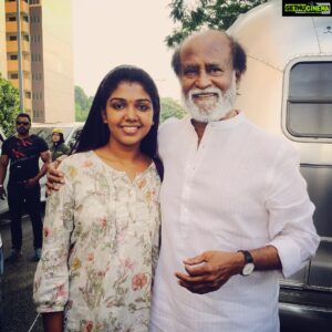 Riythvika Instagram - With kabali