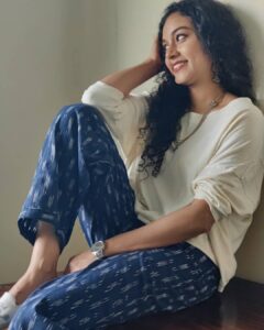Rupa Manjari Instagram - Many different looks with one pair of blue ikat pant!!

Look 2 : Casual ganji top paired with blue ikat pants from @stoker_by_madhi 

Styled by @stoker_by_madhi

#Ikat #ikatpants #getstokered #cottonpants
#ganji #sustainablefashion #comfortclothing #casual #instagrammer #instadailly #instafashion #instapost #instamonday #instagirl #instagram #insta #instapicture #actor #kollywood #mollywood #southindia #movie #clothigline #monday