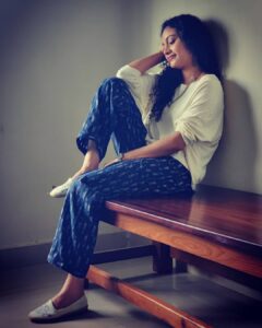 Rupa Manjari Instagram - Many different looks with one pair of blue ikat pant!!

Look 2 : Casual ganji top paired with blue ikat pants from @stoker_by_madhi 

Styled by @stoker_by_madhi

#Ikat #ikatpants #getstokered #cottonpants
#ganji #sustainablefashion #comfortclothing #casual #instagrammer #instadailly #instafashion #instapost #instamonday #instagirl #instagram #insta #instapicture #actor #kollywood #mollywood #southindia #movie #clothigline #monday