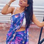 Sakshi Agarwal Instagram - Water droplets feel like a heavenly touch💞 . #chennairains #sakshiagarwal #rainyday . @elegant_fashion_way Chennai, India