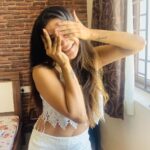 Sakshi Agarwal Instagram - When I end up playing “hide and seek “ with “Funshine”😝💖🥰 . #quarantine made me do it❤️ #stayhome #stayhealthy #games #quarantinelife #keepgoing #smiling #magic #happy #stufftoys #funshine #instapic #instadaily #instagood #beingpositive