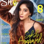 Sakshi Agarwal Instagram - Happy to Feature In the Cover of #SheMagazine - Indomitable Reads ! . Styling: @rebeccamaria_becky | @farahmohamed247 . Photography: @maheshwarun.photography . Assist: @dante_boy_hastagging . HMU: @charmingbridesbysd . Accessories: @staplesandstatementsofficial . Hospitality: @ambassadorhotelsgroup . She Team: @its_mani_kandan | @prasanna__b | @jagdeesh_rajamani | @rajeshkumar__s | @call_me_as_sk_fan @teamaimpro