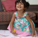 Sameera Reddy Instagram - Let kids be kids🧸Gala will take care of the mess💛Our bacchas love expressing their creativity which might involve making your floor colourful but no need to worry when you get the Gala Turbo Spin Mop - the first of its kind in India that can remove 99% bacteria with just water. It's specially designed with a triangular mop head that can reach those difficult corners to clean -. 😅😛 It's also got big wheels for easy movement and it's got a sleek, stylish bucket to suit any home's interiors. #dontstressthemess #letkidsbekids #Gala #GalaTurboSpinMop #easycleaning #cornercleaning #spinmops #galaclean #funclean