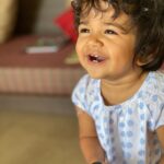 Sameera Reddy Instagram - Tooth no 4 is here and my god she is teething like crazy! I need any suggestions for home remedies please😱I know this too shall pass and I’m doing homeopathy like I did with Hans! #teethingbaby #naughtynyra 🤪 #momlife #suggestionsplease 🙏🏼