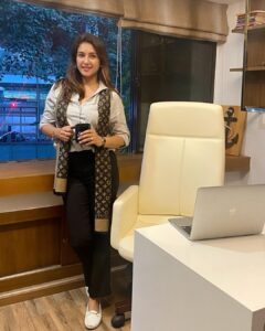 Sameksha Instagram - Miss my favourite place, my workspace #ssoproductions #office #filmproduction