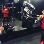 Sanam Shetty Instagram - Beating the weekday blues😁 #stuntstraining #luvforaction #thursdayvibes Follow me for more @sam.sanam.shetty ❤ #angelsam