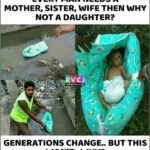 Sandra Amy Instagram – Ths society l nve chng 😢