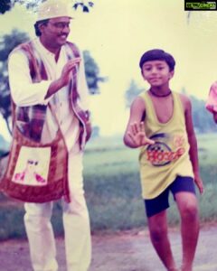 Shanthanu Bhagyaraj Instagram - தந்தையர் தின வாழ்த்துக்கள் 💛
#happyfathersday 😍