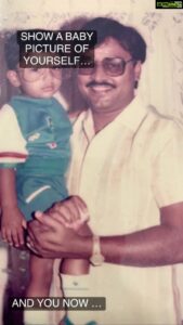 Shanthanu Bhagyaraj Instagram - Baby picture of myself & Now 😎
#instagram #instagood #instareels