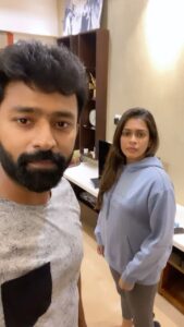 Shanthanu Bhagyaraj Instagram - #VacayMode Finally took that trip to #Maldives 🏖 ☀️ 
With @kikivijay11 
@kandima_maldives @touronholidays @oneaboveglobal 

#letstouron #kandima #touronmoments