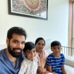 Sibi Sathyaraj Instagram - 13 years of togetherness! Happy anniversary to us😊 #anniversary #forever #sibiraj #revathisibiraj #dheeransibiraj #samaransibiraj #foreverandever #us #weddinganniversary #familyfirst #family #actorslife #sibisathyaraj