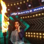 Sija Rose Instagram - At the set of Dance Kerala Dance (DKD) . When water meets fire at Team Battle Round . Thanks @ramzan______mhmd And @jackeyrahul for these clicks . Catch us on Sat &Sun, 8.30pm @zeekeralam Chithranjali Studio, Thiruvanandapuram