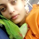 Sneha Ullal Instagram – My birdy showing me some love..
Note -Alexandrine parrots are illegal to keep captive unless rescued.