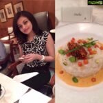 Sneha Ullal Instagram - I love fine dining..Food is art.Its magic on a plate.And i love cooking and plating up beautifully.Thats my gluten free risotto. The Taj Mahal Palace, Mumbai