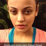Sneha Ullal Instagram - Work-out selfie #nomakeup #nofilter #justsweat