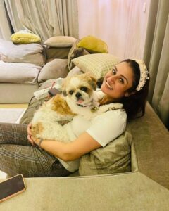 Sonia Agarwal Instagram - #random #doglover #friendspet #shitzu