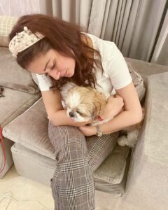 Sonia Agarwal Instagram - #random #doglover #friendspet #shitzu