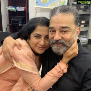Suhasini Maniratnam Instagram - Precious pictures.  My hero my mentor my inspiration my Chithappa
