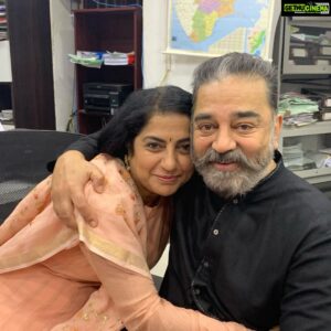 Suhasini Maniratnam Instagram - Precious pictures.  My hero my mentor my inspiration my Chithappa