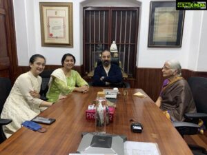 Suhasini Maniratnam Instagram - Wishing this incredible phenomenon the very best for filing nomination tomorrow.