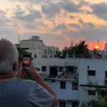 Suhasini Maniratnam Instagram - Catching the sun and morning excercise from our terrace. Hope all of you find some work out too. 👍👍👍👍👍
