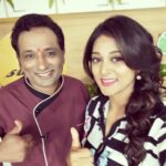 Sushma Raj Instagram - It was fun meeting #vahchef Sanjay thumma ji 😄
