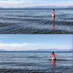 Sushma Raj Instagram - #paradise #sunset ❤️ Lake Tahoe/pope Beach