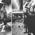 Tanushree Dutta Instagram – My trainer making me workout on Rocky Balboa music lol😆 40 day challenge!! I have taken it head on.More workout videos and photos coming soon😋