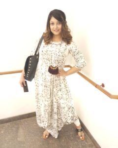 Tanushree Dutta Instagram - Interview last friday.Wardrobe by @themissdesignercollection