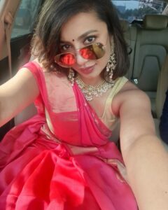 Tejaswi Madivada Instagram - And she does this @greeshmakavali