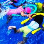 Veena Malik Instagram - #veenamalik #wowkids #mykiddos #swimminglessons #BamBam❤️😜💙 #immi❤️🤣😍 #mamasboy #mamasgirl