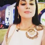 Veena Malik Instagram - #celebritieslounge #AajTv #chitchat #greatconversation ☺️☺️