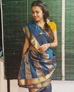 Anjana Rangan Instagram - Karadaiyan nonbu.. 🙏
#madisar #saree #sareelove #karadaiyannombuinmadisar