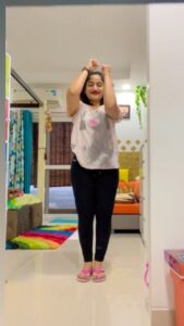 Madhavi Latha Instagram - #funtime #selfenjoyment #song #kachabadam #popularkachabadamvidio #trendingreels