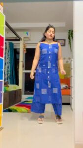 Madhavi Latha Instagram - #just following the trend #justforfun #pitha #habibo #reels #trending vijay songs #pithapithasong